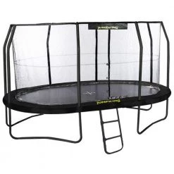 Euro Play Jumpking Oval Black - 460 X 305 Cm - 303524