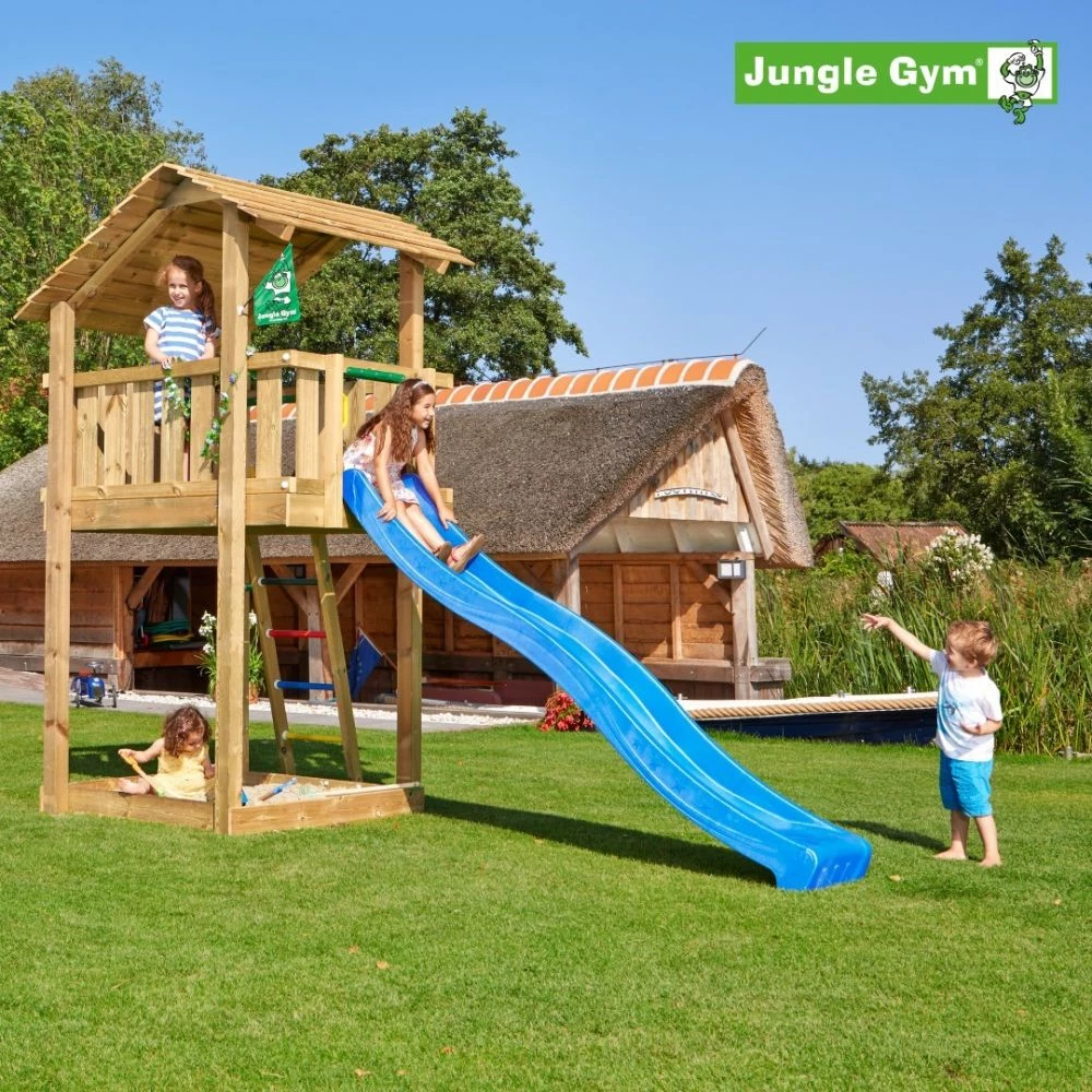 Jungle Gym Shelter Legetårn Komplet Ekskl. Rutschebane - 804-286B 1 Jungle Gym Shelter Legetårn Komplet Ekskl. Rutschebane - 804-286B