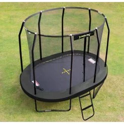 Jumpking Trampolin Oval Black - 350 X 244 Cm