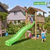 Jungle Gym Cottage Legetårn Komplet Inkl. Rutschebane - 804-270