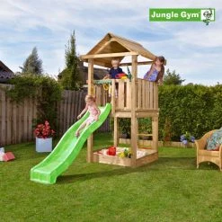Jungle Gym House Legetårn Komplet Ekskl. Rutschebane - 804-312B