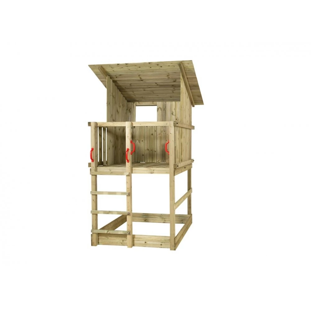 Plus A/S Plus Play Legetårn M/skråt Tag Trykimprægneret 18528-1 2 Plus A/S Plus Play Legetårn M/skråt Tag Trykimprægneret 18528-1 - Billede 2