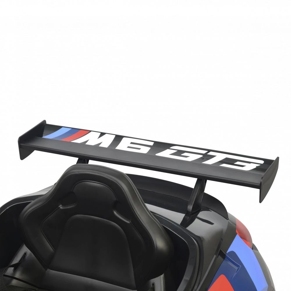 Elbil BMW M6GT3 Licens NORDIC PLAY Speed 12V Sort Med Eva Hjul Og Lædersæde - 805-770 1 Elbil BMW M6GT3 Licens NORDIC PLAY Speed 12V Sort Med Eva Hjul Og Lædersæde - 805-770
