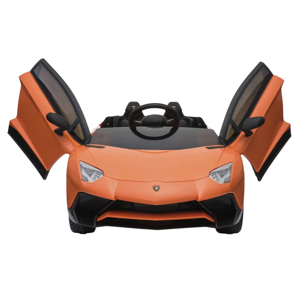 Elbil Lamborghini Aventador, NORDIC PLAY Speed 12V, Orange - 805-684 3 Elbil Lamborghini Aventador, NORDIC PLAY Speed 12V, Orange - 805-684 - Billede 3