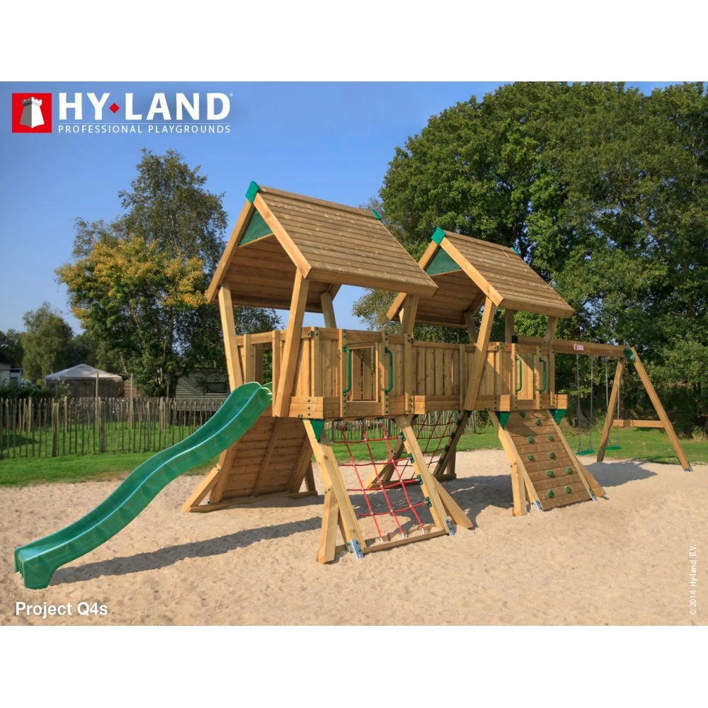 Nordic Play HY-LAND Q Projekt 4 + Swing Modul - 810-214SM 1 Nordic Play HY-LAND Q Projekt 4 + Swing Modul - 810-214SM