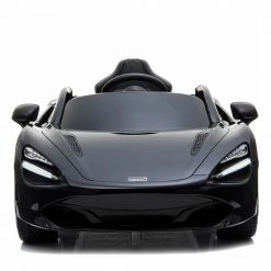 Elbil McLaren 720S 12V, Med Gummihjul Og Lædersæde, NORDIC PLAY Speed Sort - 805-759