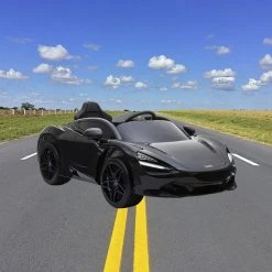 Elbil McLaren 720S 12V, Med Gummihjul Og Lædersæde, NORDIC PLAY Speed Sort - 805-759 -Billig svømmepøl butik unnamed file 753