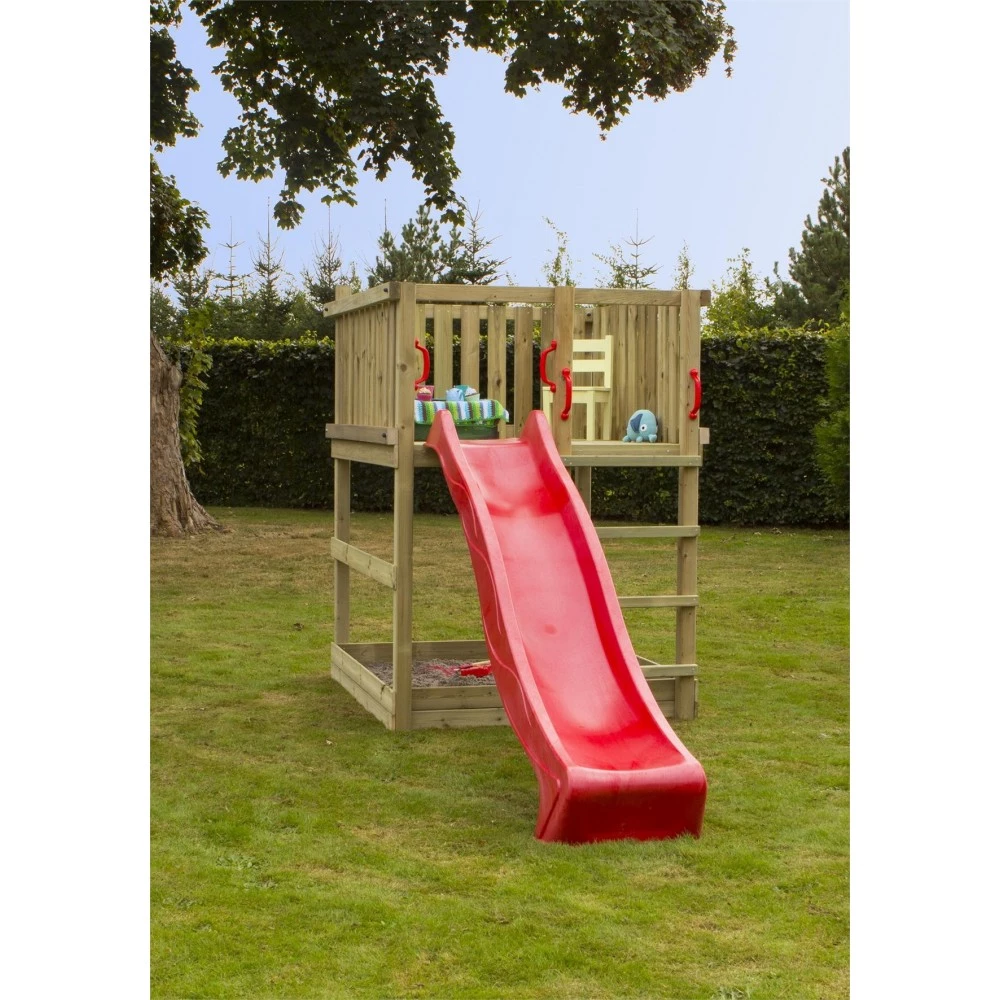 Plus A/S Plus Play Legetårn Trykimprægneret Inkl. Rød Rutsjebane 185281-5 1 Plus A/S Plus Play Legetårn Trykimprægneret Inkl. Rød Rutsjebane 185281-5