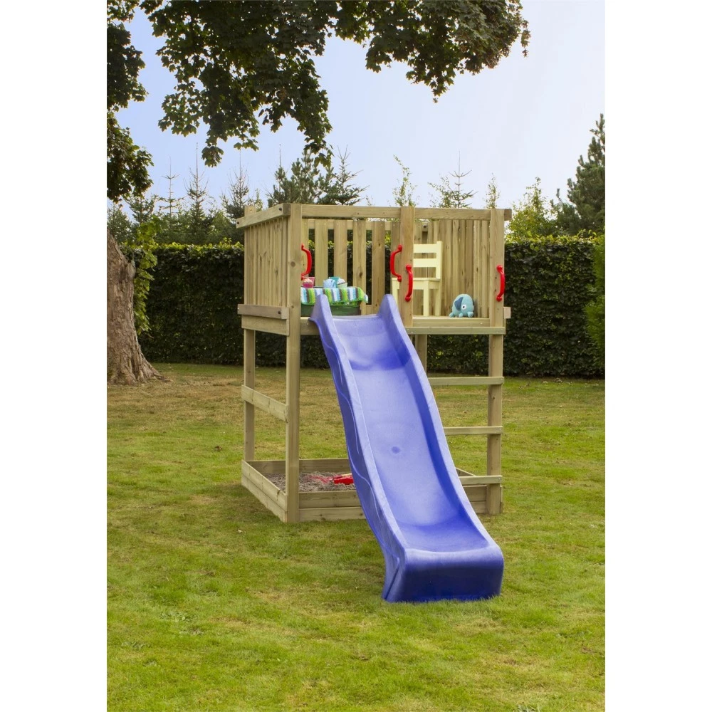 Plus A/S Plus Play Legetårn Trykimprægneret Inkl. Blå Rutsjebane 185281-3 1 Plus A/S Plus Play Legetårn Trykimprægneret Inkl. Blå Rutsjebane 185281-3