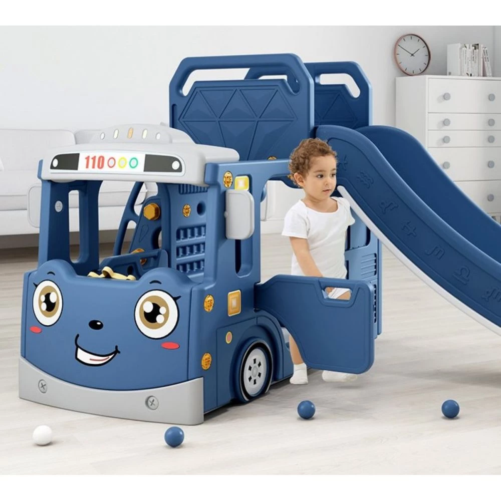 Elite Toys Kids Zone Aktivitets Truck Med Rutchebane 6 Elite Toys Kids Zone Aktivitets Truck Med Rutchebane - Billede 6