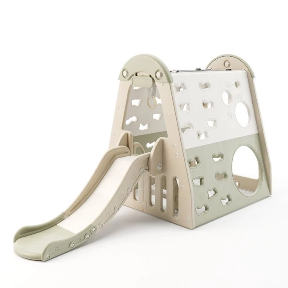 Elite Toys Kids Zone Aktivitets Hus Med Gynge & Rutchebane 1 Elite Toys Kids Zone Aktivitets Hus Med Gynge & Rutchebane