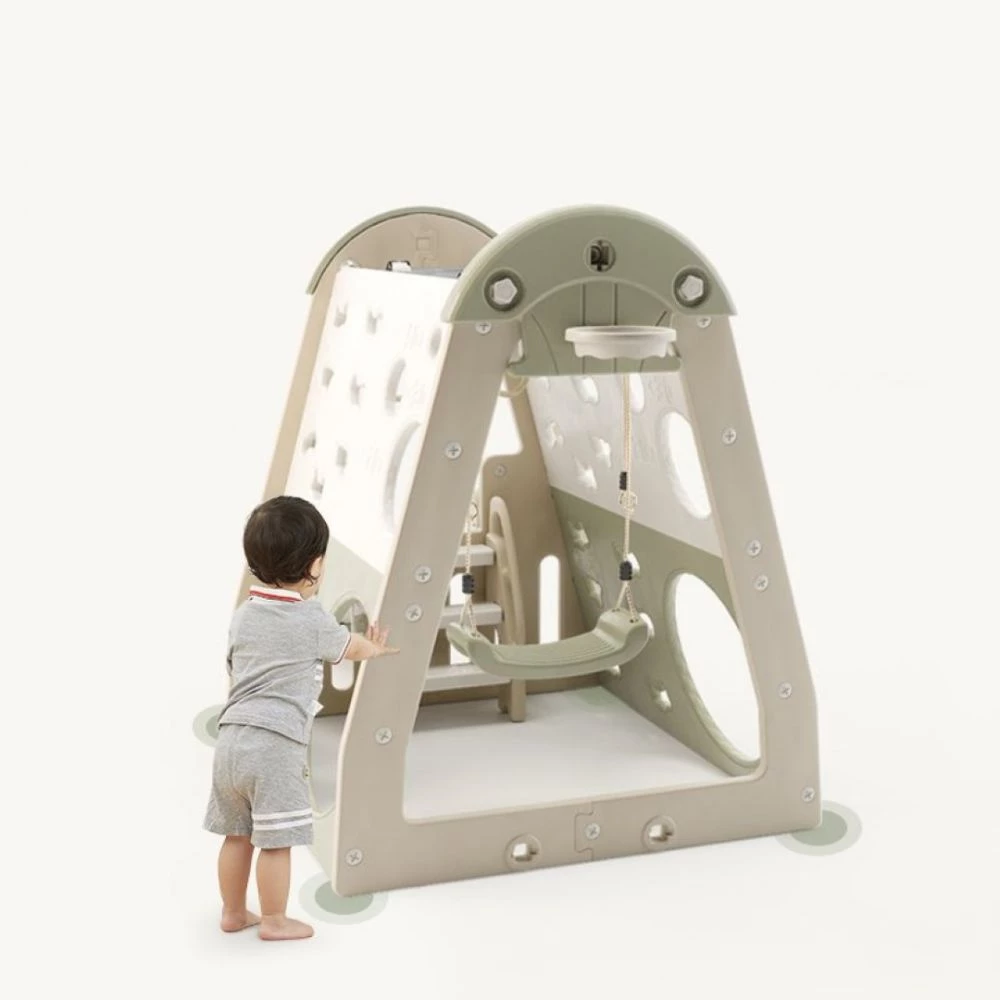 Elite Toys Kids Zone Aktivitets Hus Med Gynge & Rutchebane 2 Elite Toys Kids Zone Aktivitets Hus Med Gynge & Rutchebane - Billede 2