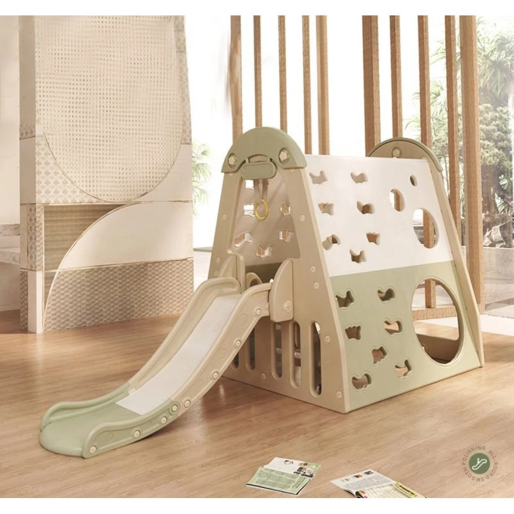 Elite Toys Kids Zone Aktivitets Hus Med Gynge & Rutchebane 8 Elite Toys Kids Zone Aktivitets Hus Med Gynge & Rutchebane - Billede 8