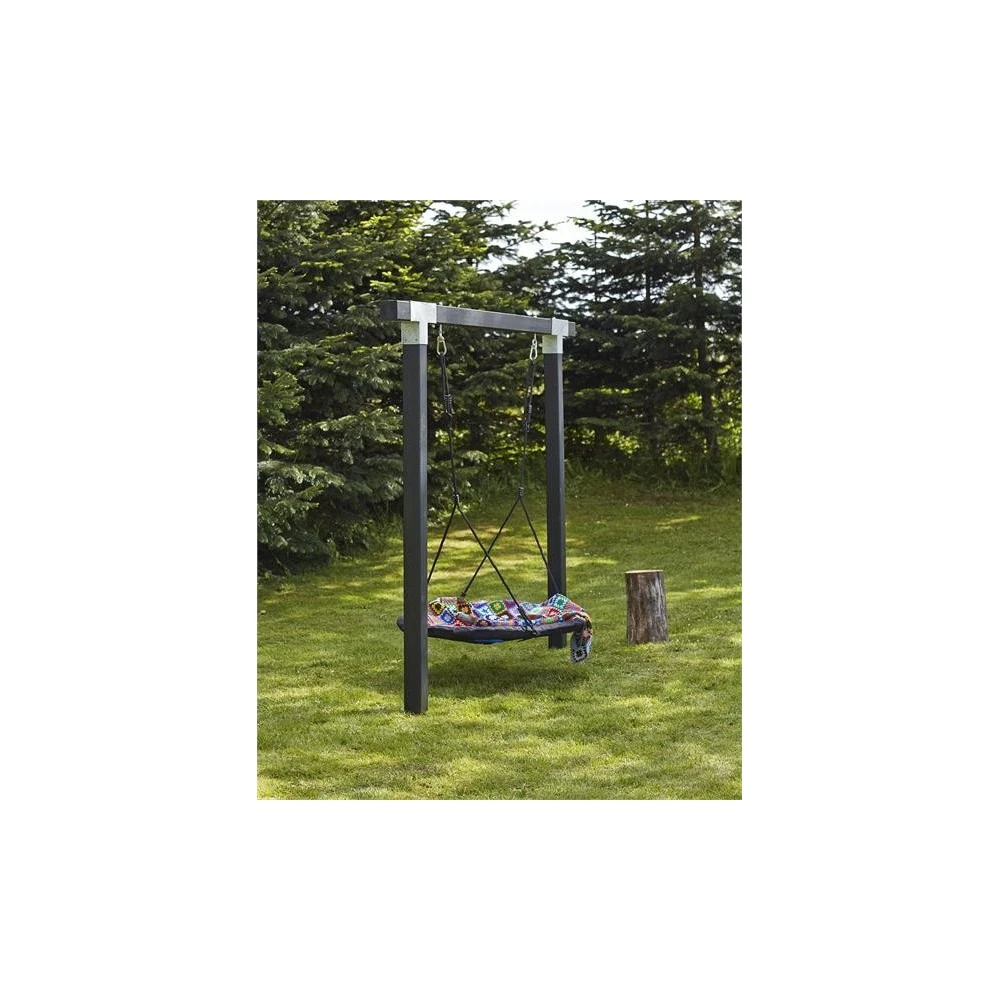 Plus A/S Plus Cubic Gyngestativ Med 9x9 Oml.stolper/drager Inkl. Beslag Sort 2 Plus A/S Plus Cubic Gyngestativ Med 9x9 Oml.stolper/drager Inkl. Beslag Sort - Billede 2