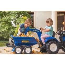 FALK New Holland Rendegraver Inkl. Vogn Med Tiplad -Billig svømmepøl butik unnamed file 914