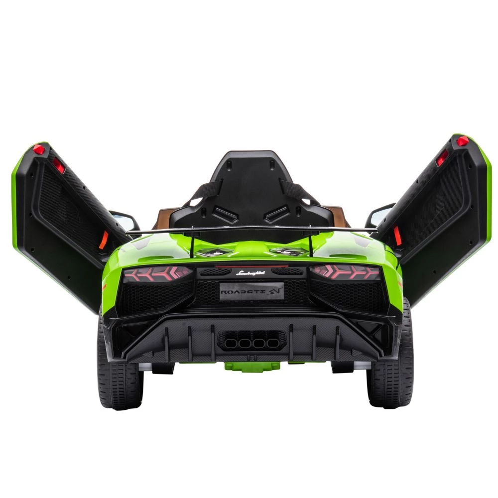 Elbil Lamborghini Aventador, 12V, Limegrøn NORDIC PLAY Speed 1 Elbil Lamborghini Aventador, 12V, Limegrøn NORDIC PLAY Speed