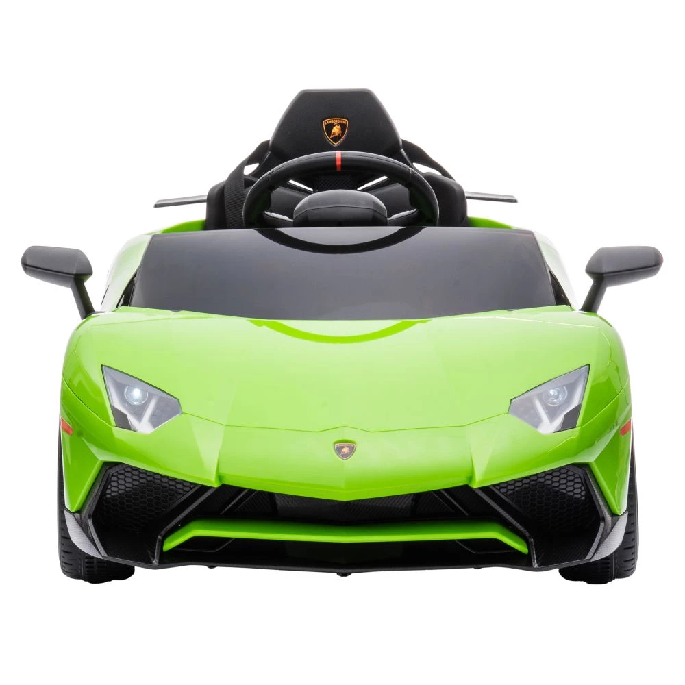 Elbil Lamborghini Aventador, 12V, Limegrøn NORDIC PLAY Speed 3 Elbil Lamborghini Aventador, 12V, Limegrøn NORDIC PLAY Speed - Billede 3